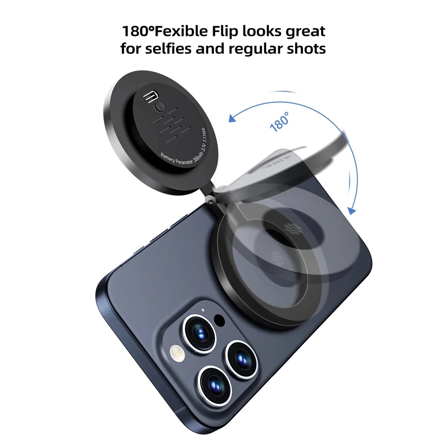 Magnetic Selfie Ring Light Smartphone Magnetic Fill Light Mini Pocket Selfie Light for Iphone XIAOMI HUAWEI SAMSUNG 2500K-9000K
